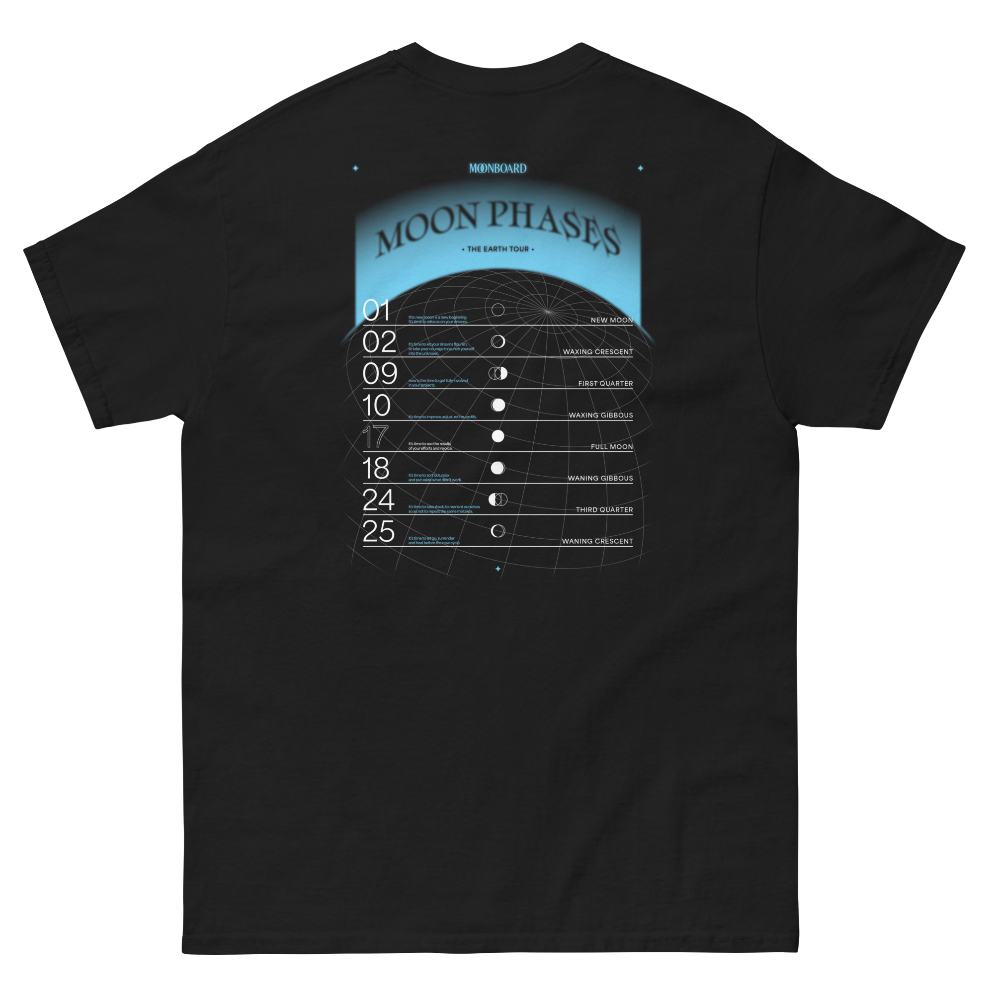 T-shirt Moon Phases – Image 3