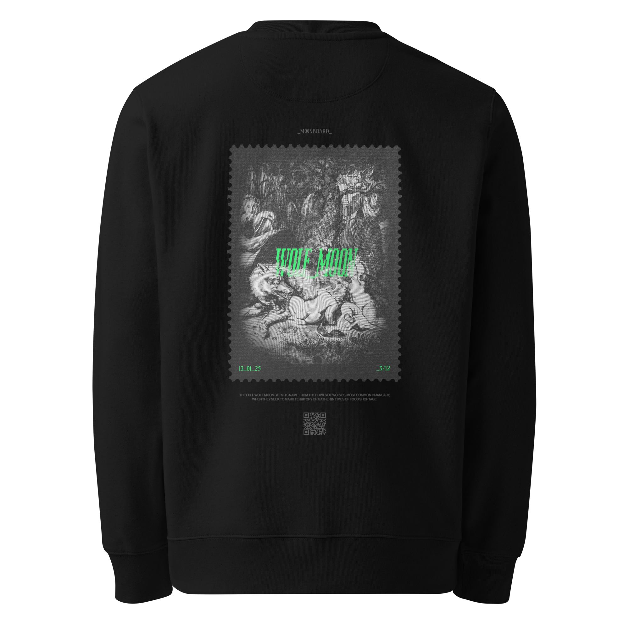 Sweatshirt Wolf Moon
