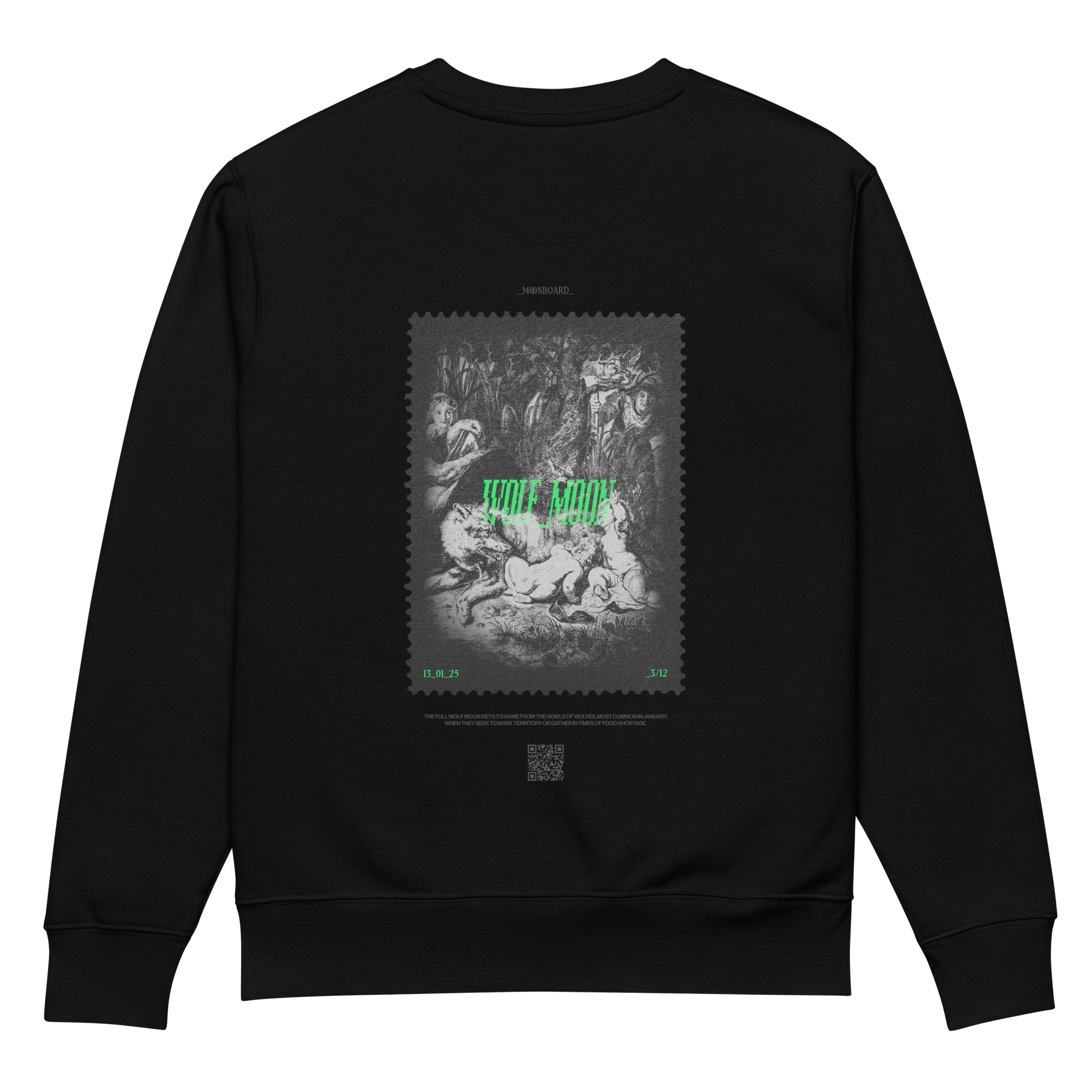 Sweatshirt Wolf Moon – Image 4